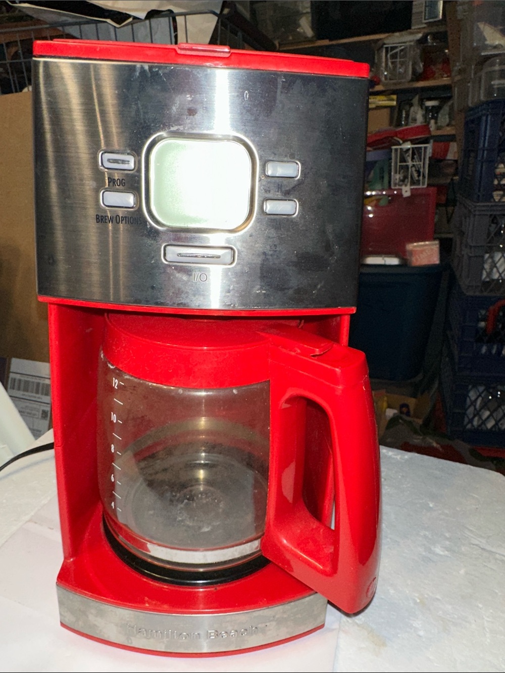 Hamilton Beach 12-cup programmable coffee maker (43253)